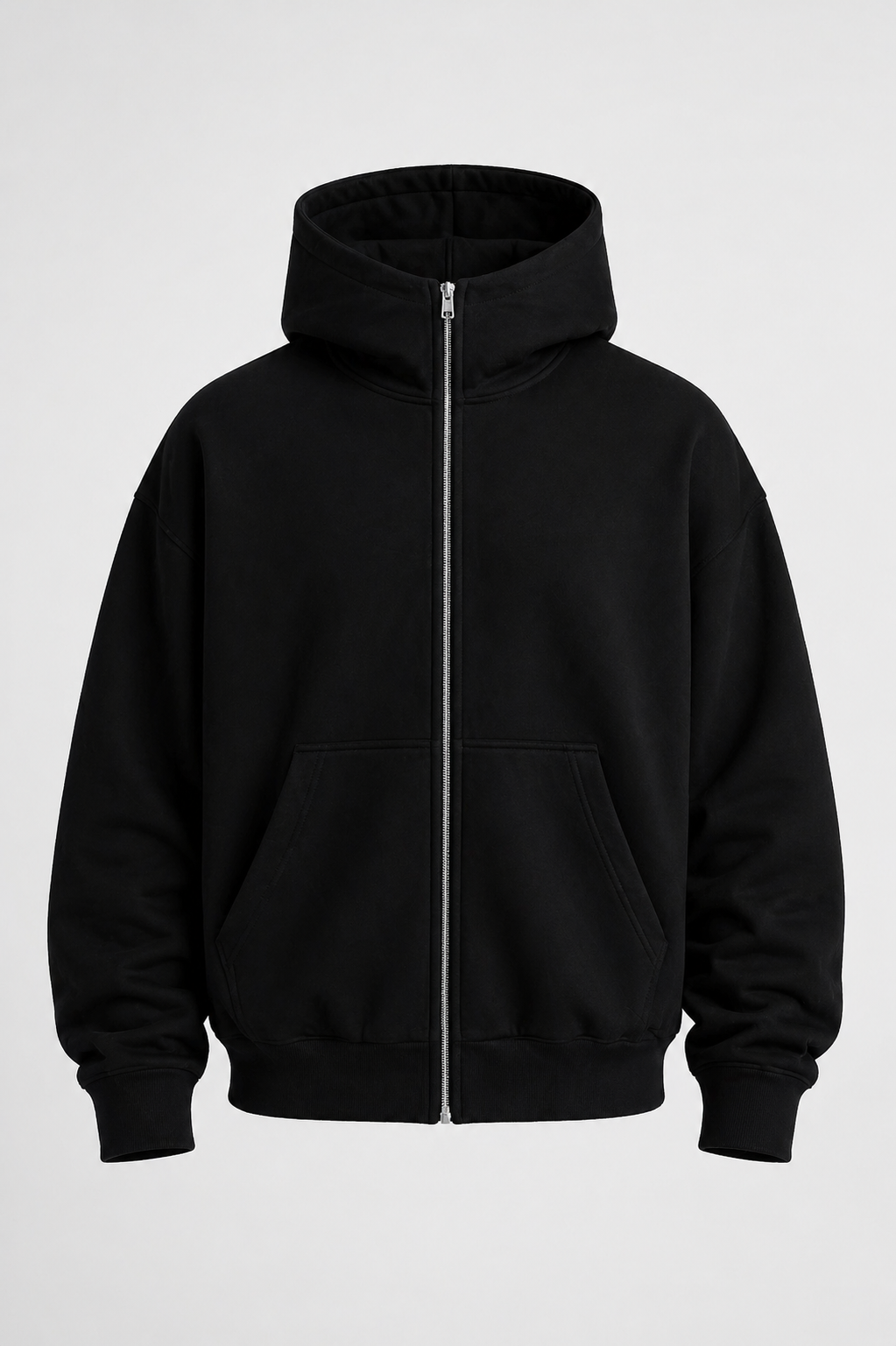 High Neck Zip